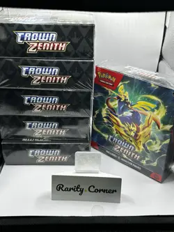 Pokemon Crown Zenith Booster Bundle - Lot Of 6 (36 Packs) New/Factory Sealed - Image 1