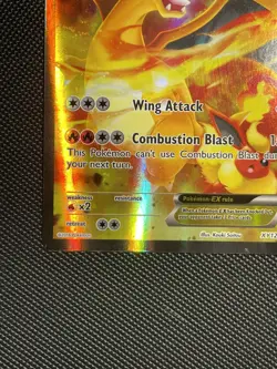 Pokemon TCG Charizard EX XY121 Black Star Promo NM condition - Image 5
