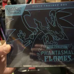 Pokemon Mega Evolutions Phantasmal Flames Elite Trainer Box ETB - Factory Sealed - Image 1