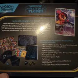 Pokemon Mega Evolutions Phantasmal Flames Elite Trainer Box ETB - Factory Sealed - Image 3