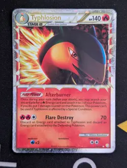 Typhlosion - 110/123 - Rare Prime Holo - HeartGold SoulSilver LP TCG POKEMON - Image 1