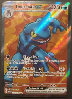 Toxicroak ex - 232/198 Pokemon TCG SV01: Scarlet & Violet Base Set Ultra Rare NM - Image 1