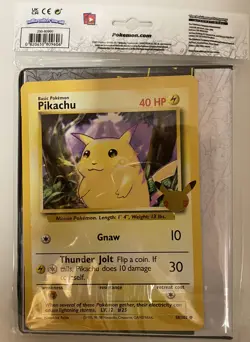 Pokemon: 25th Anniversary First Partner Collector’s Binder Pikachu TCG Brand New 820650809606 - Image 2