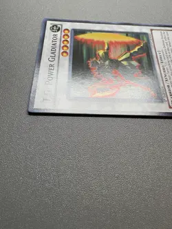 Yu-Gi-Oh! T.G. Power Gladiator Super Rare 1st Edition EXVC-EN041 LP - Image 4