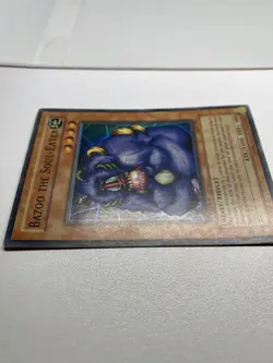 Yugioh Bazoo The Soul-Eater Super Rare 1st Edition LON-064 MP - Image 5