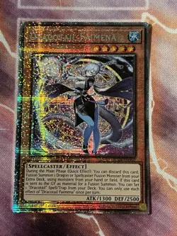 Yugioh! Dracotail Faimena (Starlight Rare) JUSH-EN002 1st Ed NM - Image 1