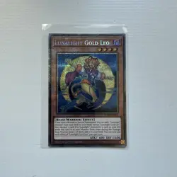 Yu-Gi-Oh DUAD-EN005 Lunalight Gold Leo Starlight Rare 1st Edition - Image 1