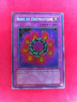Yu-Gi-Oh! Ring of Destruction RP02-EN066 Secret Rare Near Mint. - Image 1