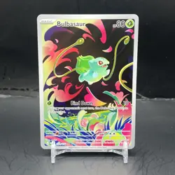 Bulbasaur 133/132 Mega Evolution Pokemon Card Mint Condition Pack Fresh - Image 1