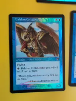 MTG 3 Card. Foil. Torment. Churning Eddy,Skywing Aven,Balshan Collaborator - Image 2