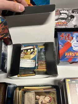 Vintage Naruto TCG Card Lot Of 100 Plus Cards, With Boxes And Tins - Image 3