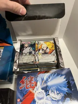 Vintage Naruto TCG Card Lot Of 100 Plus Cards, With Boxes And Tins - Image 5