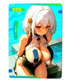 Goddess Story Waifu Card TCG | Sirius - Azur Lane | SSR | SSR-027 ~ Hentai Girl - Image 1
