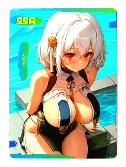 Goddess Story Waifu Card TCG | Sirius - Azur Lane | SSR | SSR-027 ~ Hentai Girl - Image 2