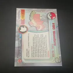 Slowbro #80 - TOPPS BLUE LOGO - NON HOLO - Pokemon CARD Series 1 - NM/LP - Image 2