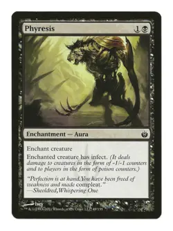 Phyresis Mirrodin MTG Enchantment Card Besieged 1x NM Magic the Gathering - Image 1