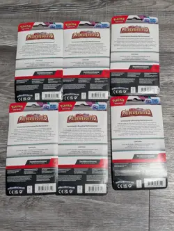 Pokemon Trading Card Game TCG Paldea Evolved Checklane Blister Lot Of 6 - Image 2