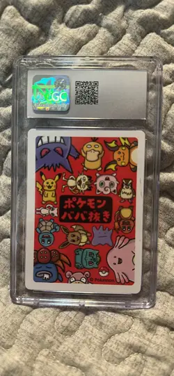 2019 POKEMON PLAYING CARDS JPN OLD MAID SPARE CARD CGC 10 GEM MINT - Image 1