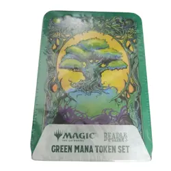 WIZARDS OF THE COAST Magic the Gathering: Beadle & Grimm's Green Mana Token Set - Image 1