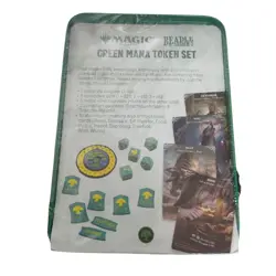 WIZARDS OF THE COAST Magic the Gathering: Beadle & Grimm's Green Mana Token Set - Image 3