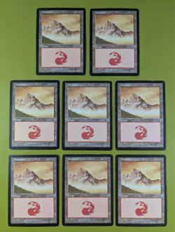 8 Mountain (346) Mercadian Masques Magic the Gathering MTG 8 - Image 1