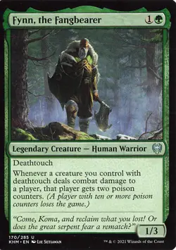Fynn, the Fangbearer U Kaldheim 170 LP - Image 1
