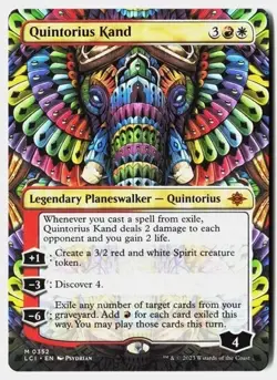 MTG Quintorius Kand Borderless The Lost Caverns of Ixalan (0352) Regular Mythic - Image 1