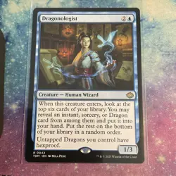 Dragonologist (REGULAR) x1 - MTG Tarkir: Dragonstorm TDM #42 - Image 1