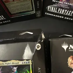 MTG Magic Final Fantasy Set of 4 Commander Decks FACTORY SEALED IN STOCK - Image 3
