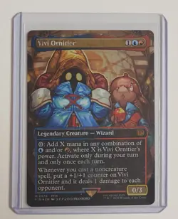 Vivi Ornitier Borderless Chocobo Track Foil MTG Commander: Final Fantasy - NM - Image 3