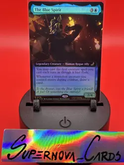 The Blue Spirit 0178 TLE Foil Extended Art MTG Avatar: The Last Airbender NM/M - Image 1
