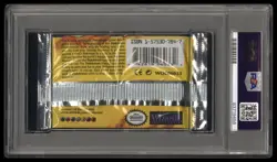 1999 Pokemon Base Set Shadowless Short Crimp Pack Charizard Art PSA 7 NM - Image 2