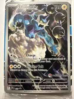 Thundurus 209 Black Bolt Pokemon Center Exclusive ETB Promo Sealed New English - Image 2