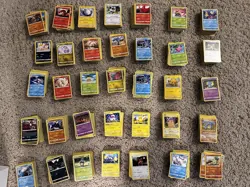 Pokemon Cards Bulk Lot 3500 Cards Common, Uncommon, Rares SWSH, Sun And Moon Era - Image 1