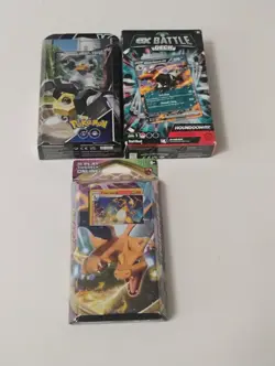 Pokemon Sealed Houndoom Ex/Melmetal V/Charizard Battle/Theme Decks - Image 1