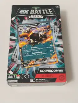 Pokemon Sealed Houndoom Ex/Melmetal V/Charizard Battle/Theme Decks - Image 5