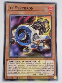 3x Jet Synchron R Comune R L5DD-ITY13 R Yugioh R 1ª ED. Italiano - Image 1