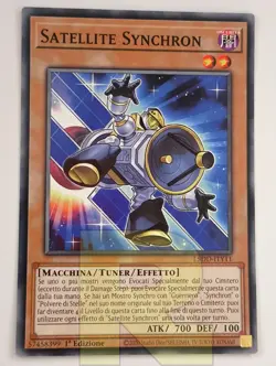 3x Satellite Synchron R Comune R L5DD-ITY10 R Yugioh R 1ª ED. Italiano - Image 1