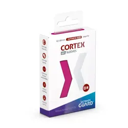60 Sleeves Ultimate Guard Cortex R 62x89 Japanese Size (YUGIOH) R PINK - Image 4