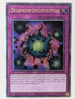 Deckverwustungsvirus RA03-DE150 Quarter Century Secret Rare DE NM YUGIOH - Image 1