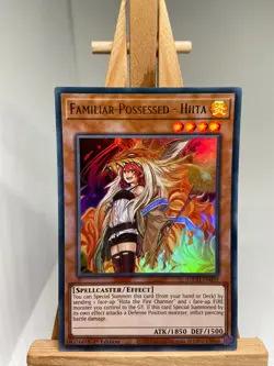 Familiar-Possessed - Hiita - Ultra Rare 1st Edition SDCH-EN039 - NM - YuGiOh - Image 1