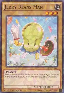 1x (NM) Jerry Beans Man - BP03-EN001 - Shatterfoil - 1st Edition YuGiOh - Image 1