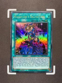 Magician's Salvation - MP21-EN256 - Ultra Rare - 1st Edition Yugioh - Image 1