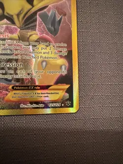 Pokemon TCG Alakazam EX Full Art Holo Ultra Rare Secret 2016, 125/124 Card - Image 4