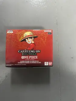 One Piece TCG: OP13 Carrying On His Will Booster Box - English - Unsealed - NEW - Image 1