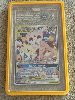 Pokemon TCG Togepi Cleffa Igglybuff GX Card 143a/236 Mint TAG 9 - Image 1