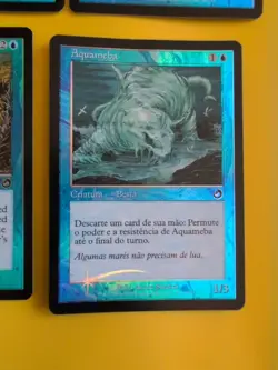 MTG 4 Card. Foil. Torment. Aquameba,Liquify,Stupefying touch & Obsessive search - Image 3