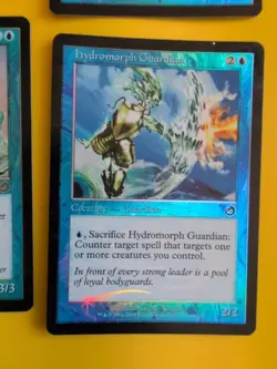 MTG 4 Card. Foil. Torment. Aquameba,Ghostly Wings,Hydromoprh gull & Guardian - Image 2