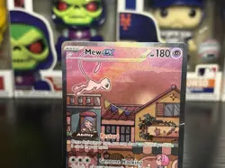 Mew EX #053 - Scarlet & Violet Black Star Promo Holo Pokemon Card *Crease* - Image 2