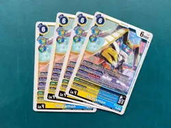 Mediamon BT22-033 Playset Cyber Eden Digimon Card Game x4 - Image 1